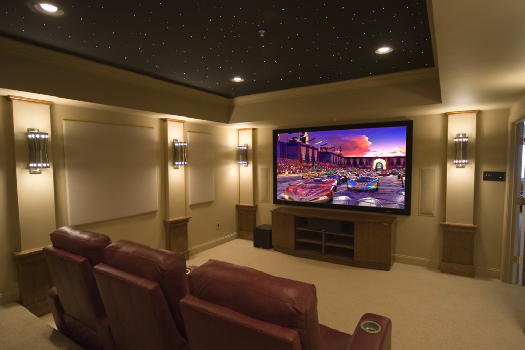 Home Theatre with Acoustics